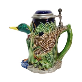 Simon Peter Gerz Stein, German Beer Stein, The Mallard