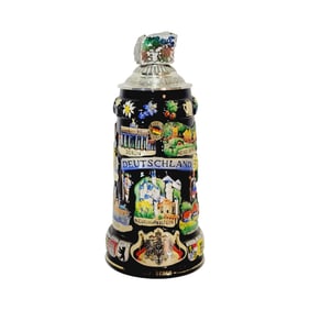 King-Werke Stein #309, German Beer Stein, Berlin Wall Stein