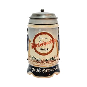 Brewery Stein, German Beer Stein, Knickerbacher Beer Stein