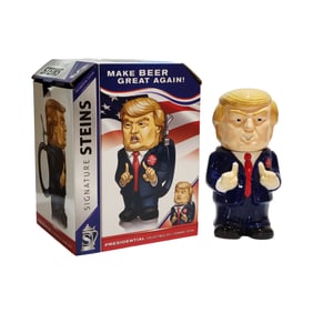 Presidential Stein, Chinese Beer Stein, Trump Make Beer Great Again Stein