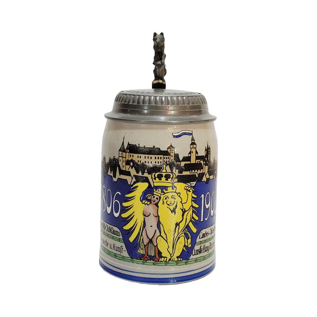 Merkelbach & Wick Stein, German Beer Stein, Bavarian Jubilee State Industry (1 of 12)