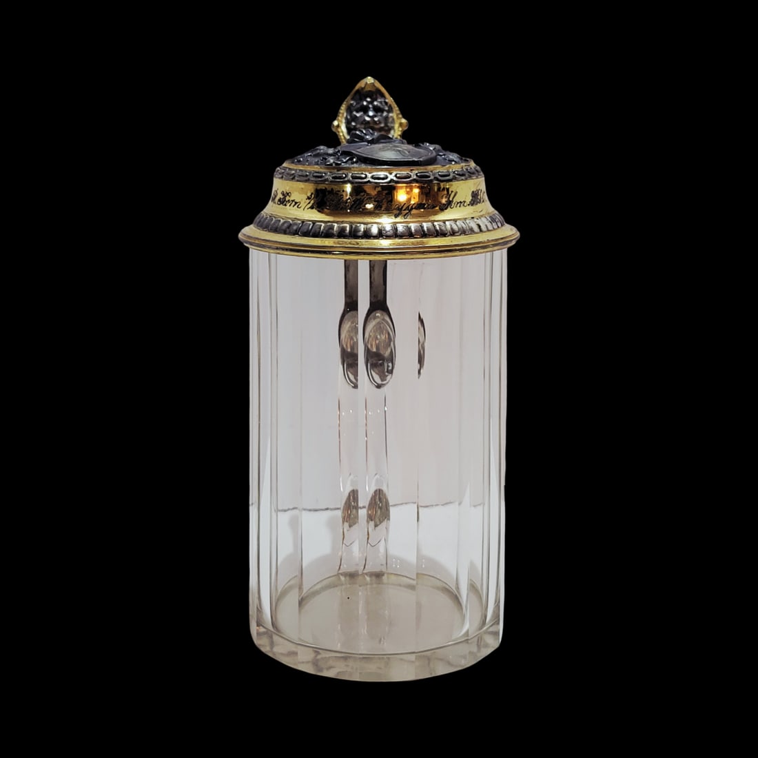 Glass Stein, German Beer Stein, Student Association Glass Stein (1 of 12)