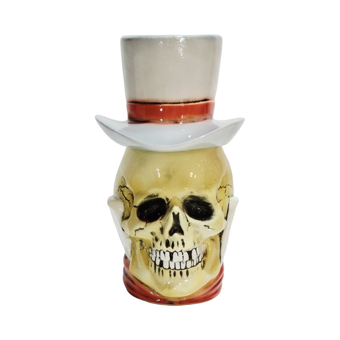 Stahl-PKT #12367, German Character Stein, Skull with Top Hat (1 of 9)