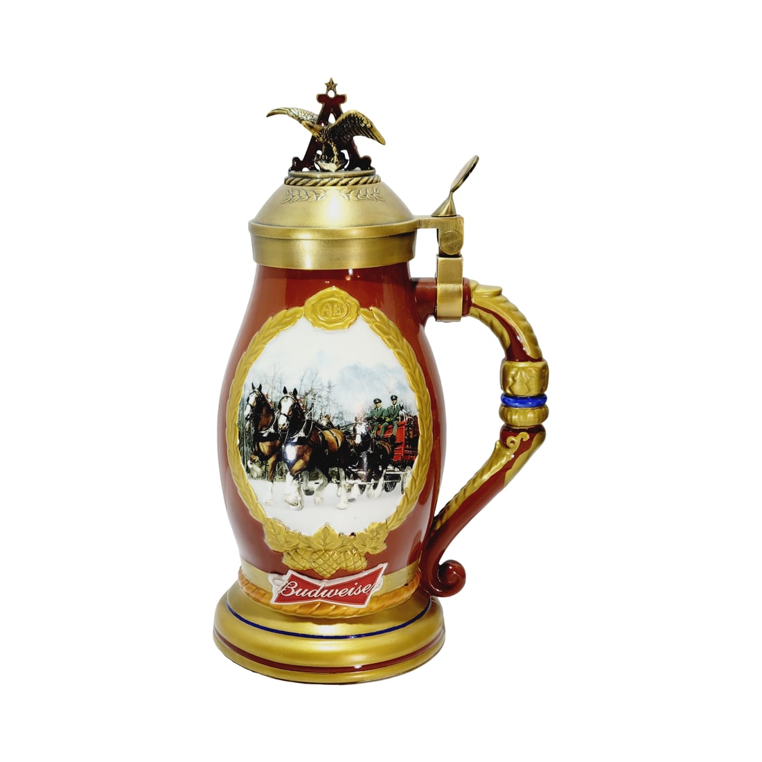 Anheuser-Busch Stein, American Beer Stein, Budweiser Timeless Traditions Heirloom Stein (1 of 10)