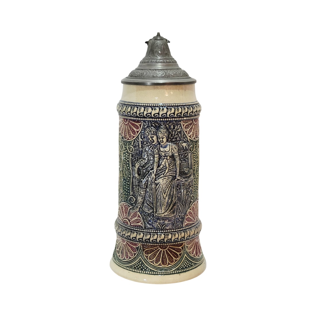 Adolf Diesinger #19, German Beer Stein, Courting Couple (1 of 11)