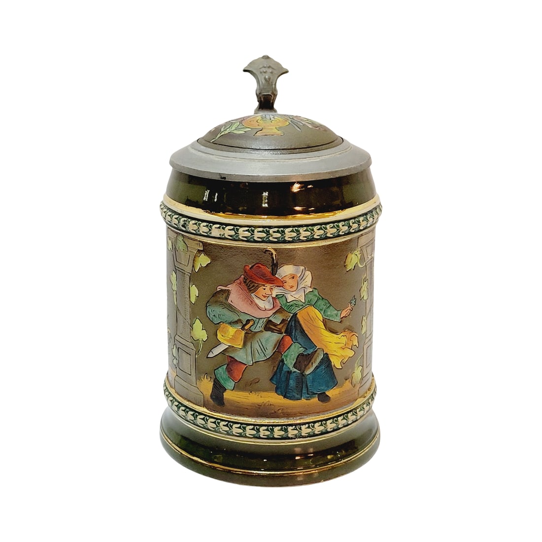 Simon Peter Gerz #1218, German Beer Stein, Musicians and Dancers (1 of 12)