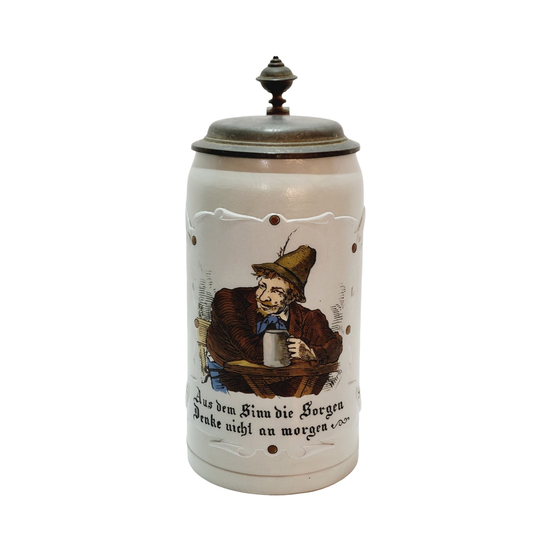 Villeroy & Boch Mettlach #1533, German Beer Stein, Mountain Dweller (1 of 9)