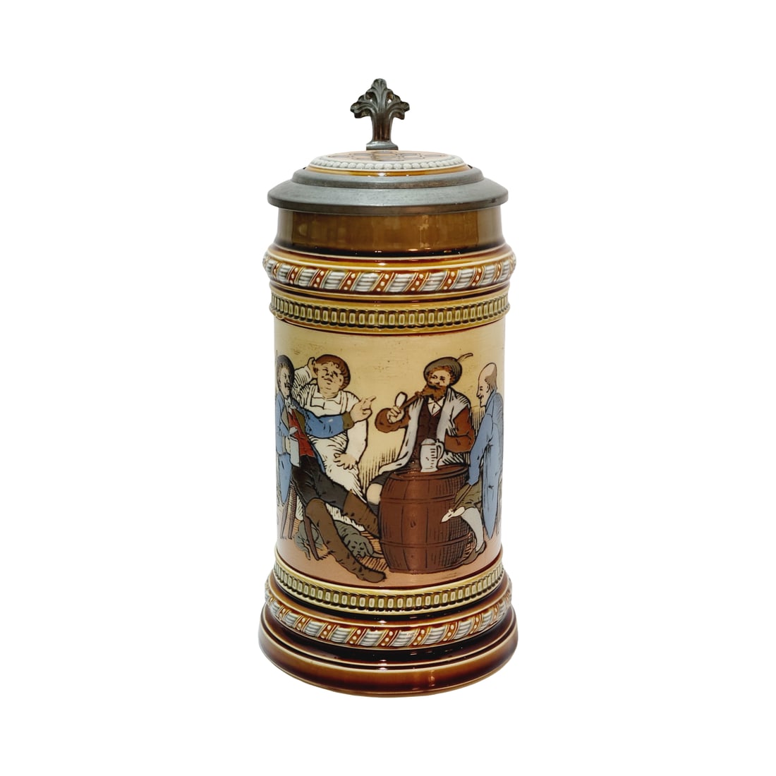 Villeroy & Boch Mettlach #1508, German Beer Stein, Hunter’s Tales (1 of 12)