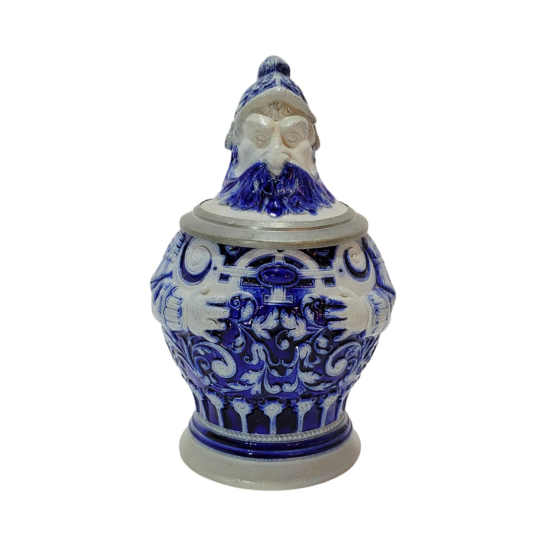 Reinhold Hanke Stein #448, German Character Beer Stein, Knight (1 of 11)