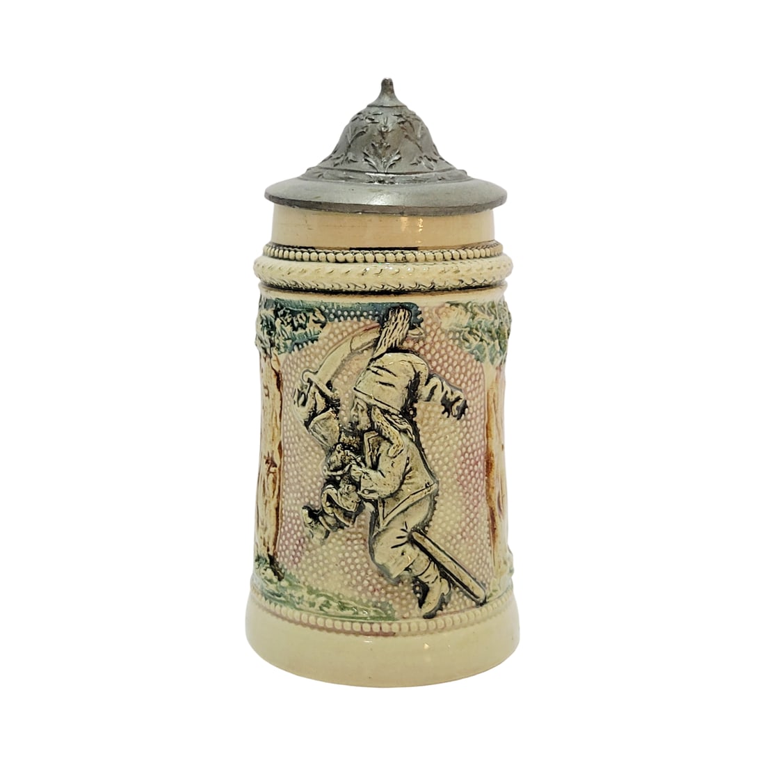 Adolf Diesinger Stein, German Beer Stein, Soldier with Sword (1 of 10)