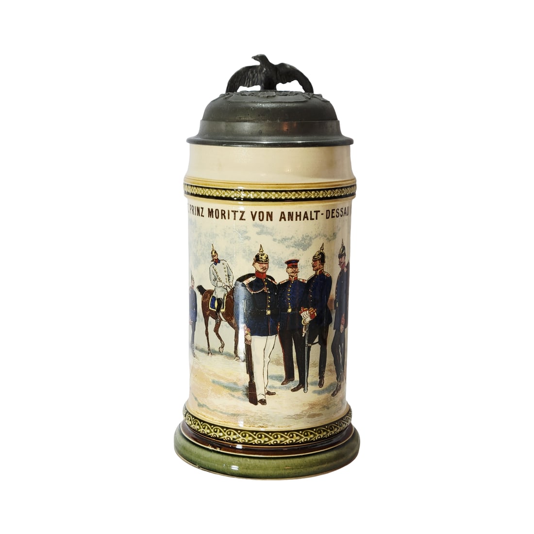 Villeroy & Boch Mettlach Stein #2140/812, German Regimental Beer Stein, Infantry Regiment No. 42 (1 of 11)