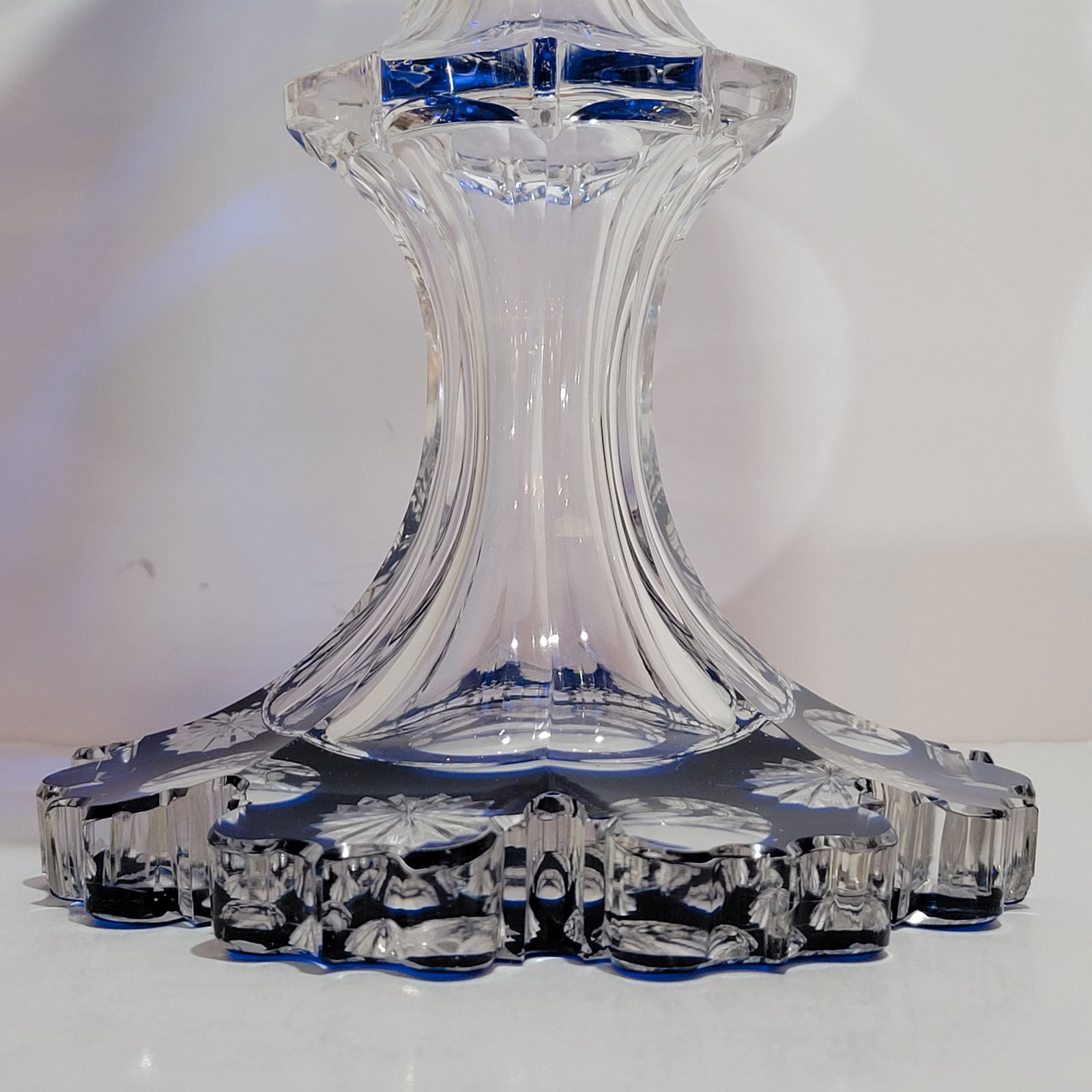 Bohemian Goblet, German Wine Glass, Large Goblet with Horses Fighting - 6