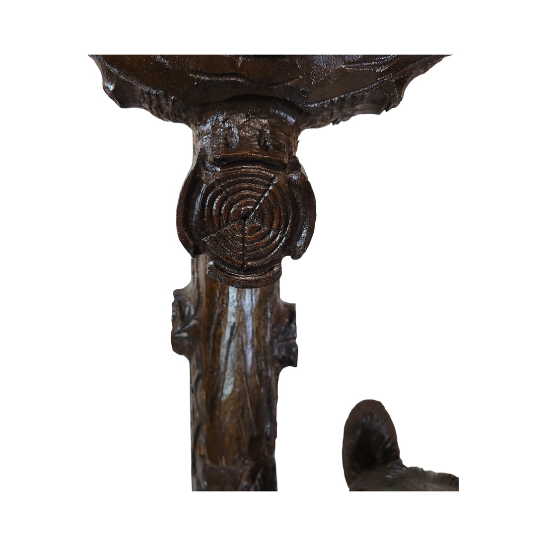 Black Forest Bear Hall Tree, Swiss Linden Wood Tree - 7