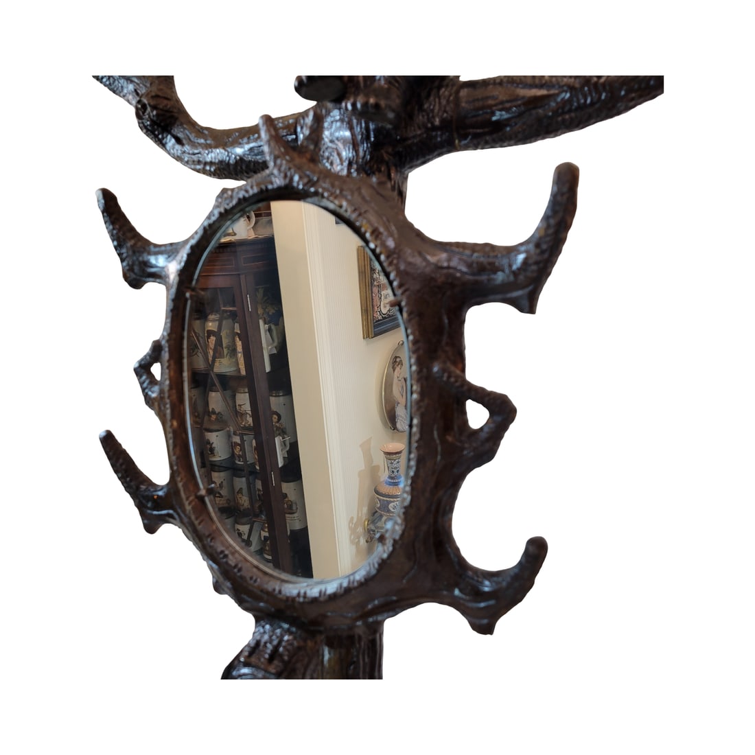 Black Forest Bear Hall Tree, Swiss Linden Wood Tree - 8