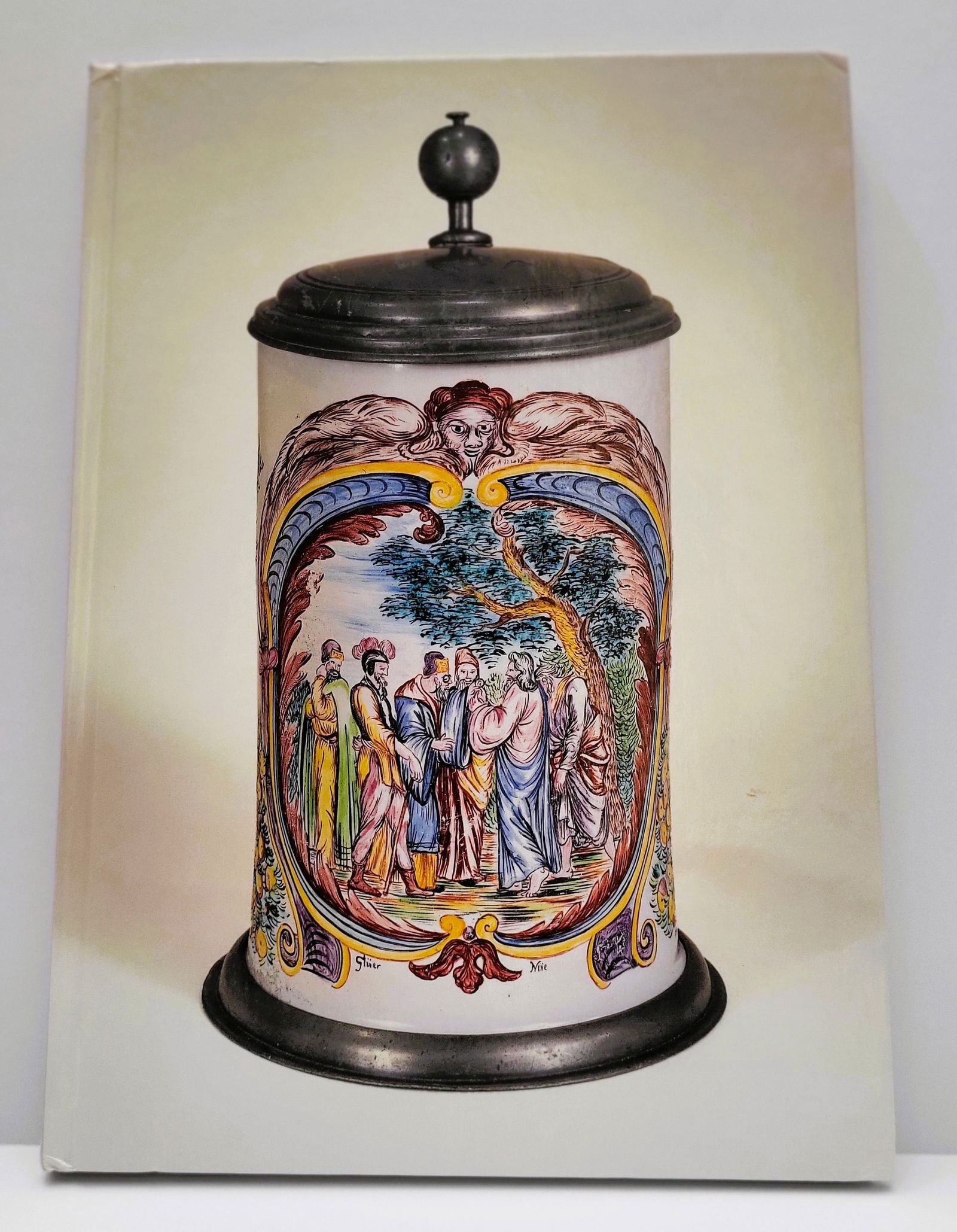 Peter Vogt, German Antique Book, Faience and Stoneware from Four Centuries - 2008: 100 Pictures of various faience, early stoneware steins, humpens and other items in color and hard back, excellent reference book, circa 2008