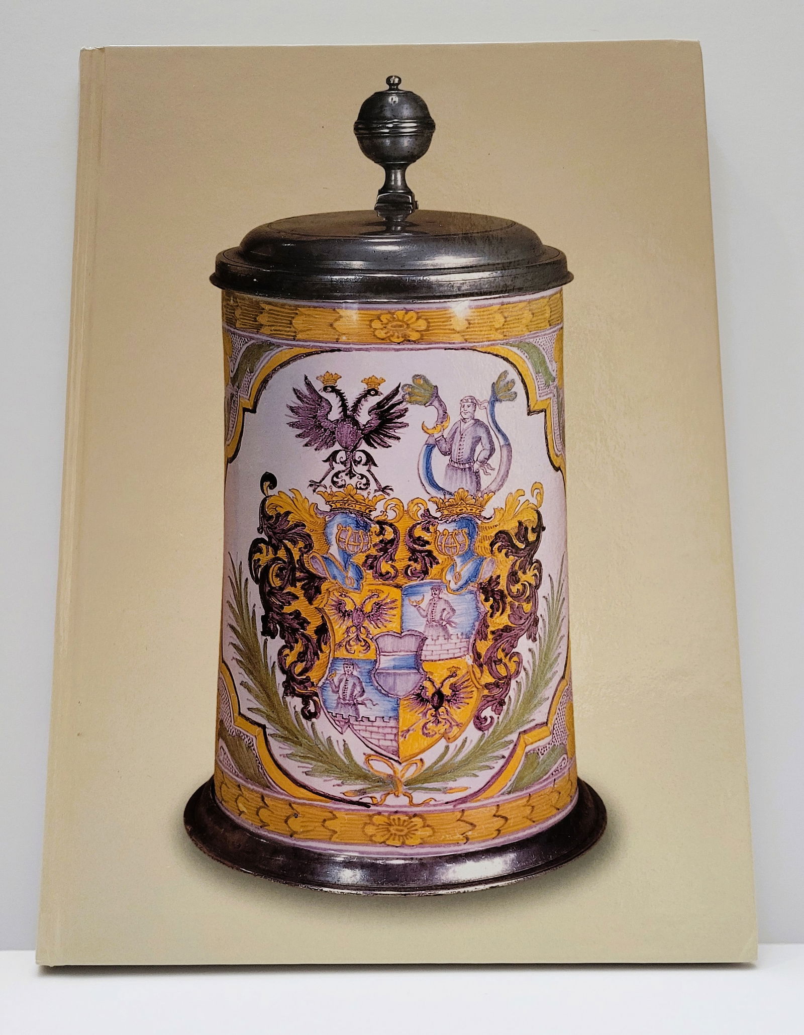 Peter Vogt, German Antique Book, Faience and Stoneware from Four Centuries - 2010/11: 100 Pictures of various faience and early stoneware steins and other items in color and hard back, excellent reference book, circa 2011