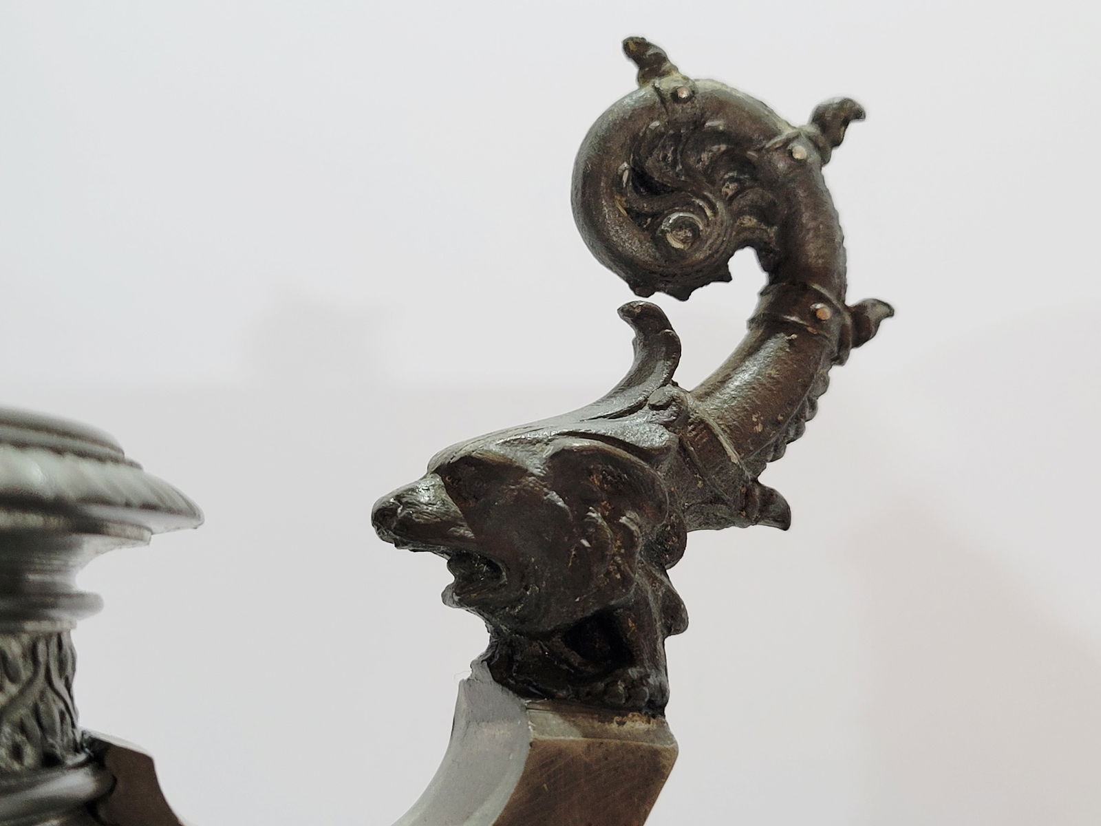 Pewter Stein, German Pewter Stein, Imperial Eagle Stein - 14