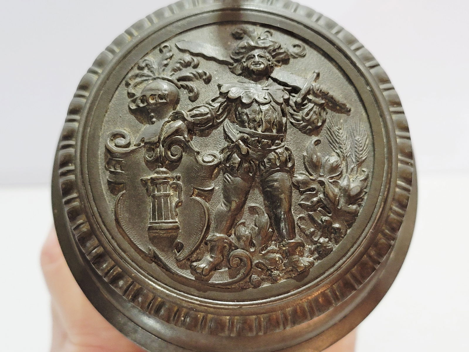 Pewter Stein, German Pewter Stein, Imperial Eagle Stein - 16