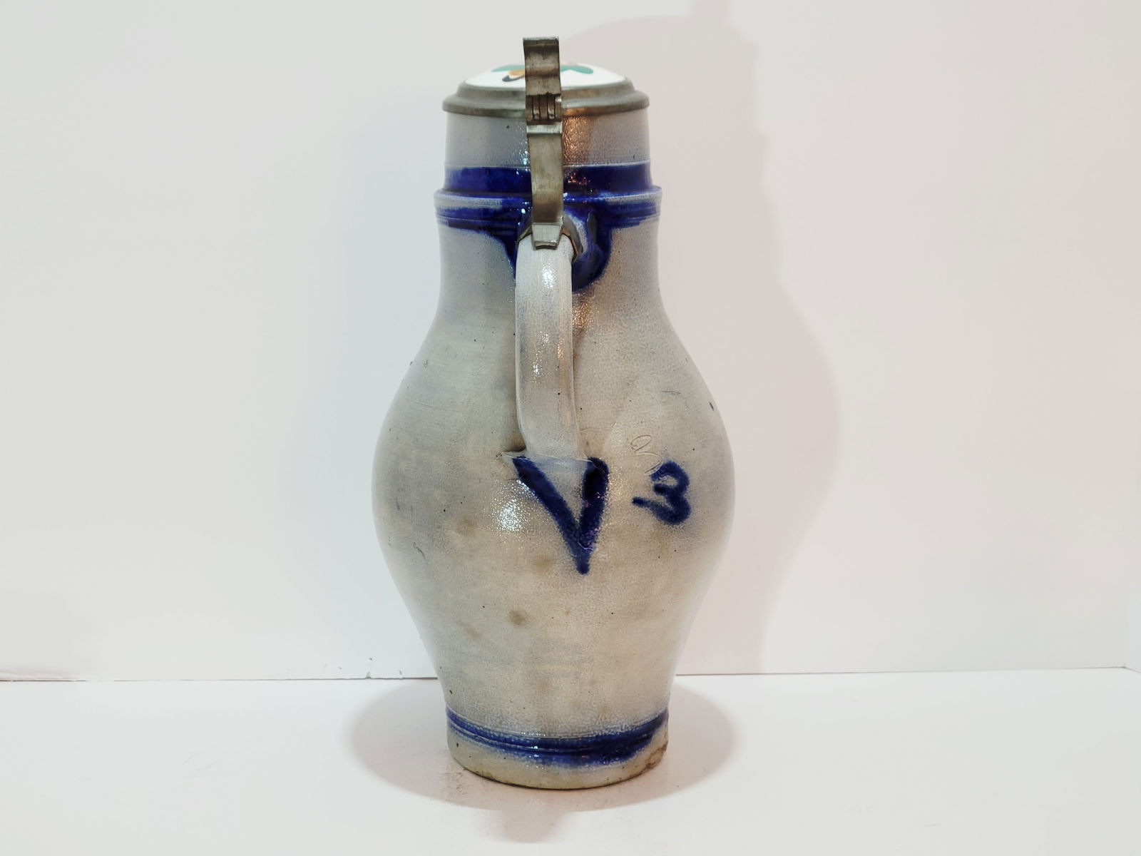 Stoneware Stein, German Beer Stein, Westerwald Stein - 4