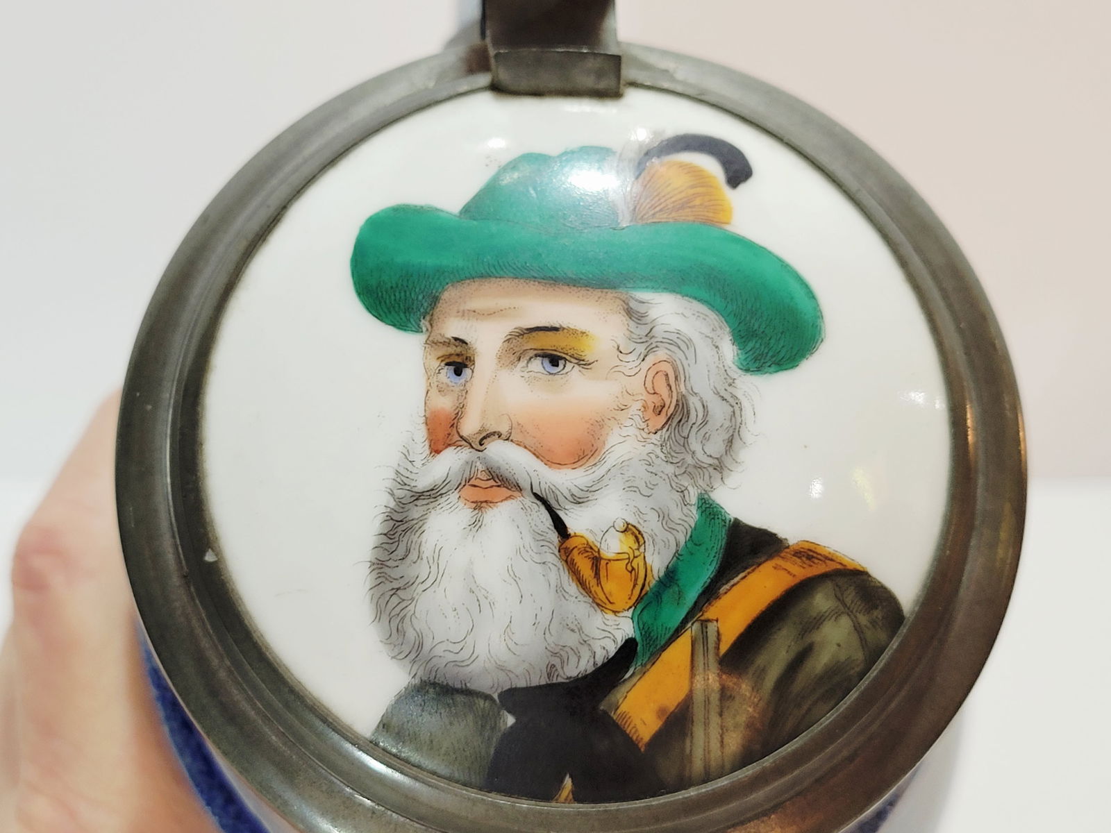 Stoneware Stein, German Beer Stein, Westerwald Stein - 7