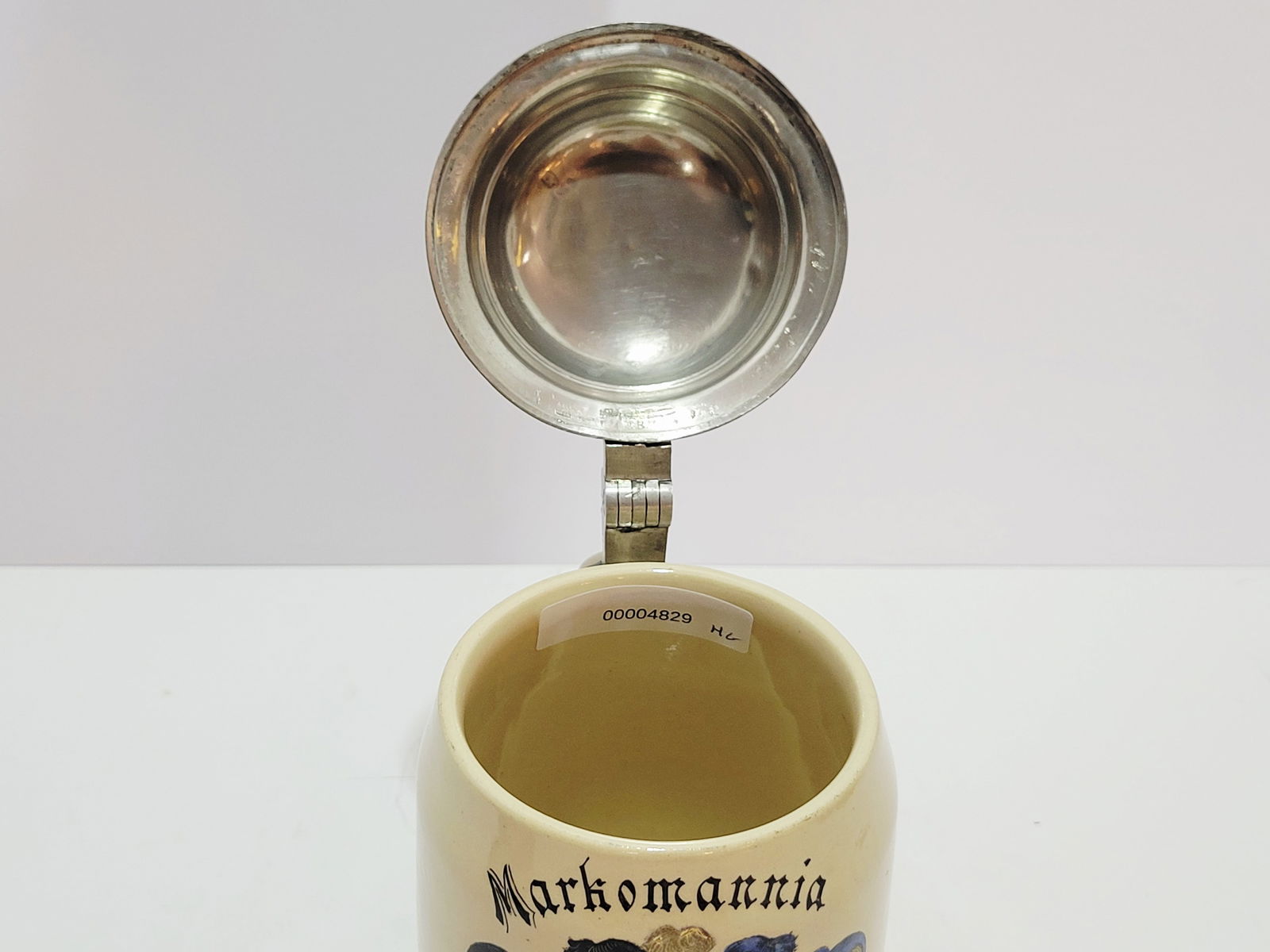 Pottery Stein, German Beer Stein, Student Association Stein - 14