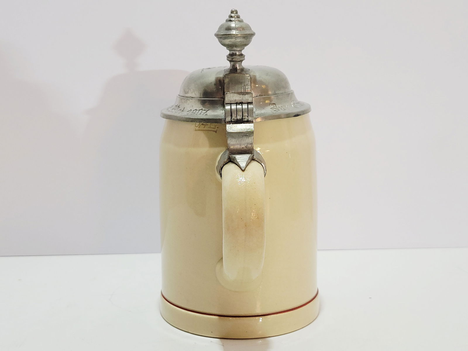 Pottery Stein, German Beer Stein, Student Association Stein - 4