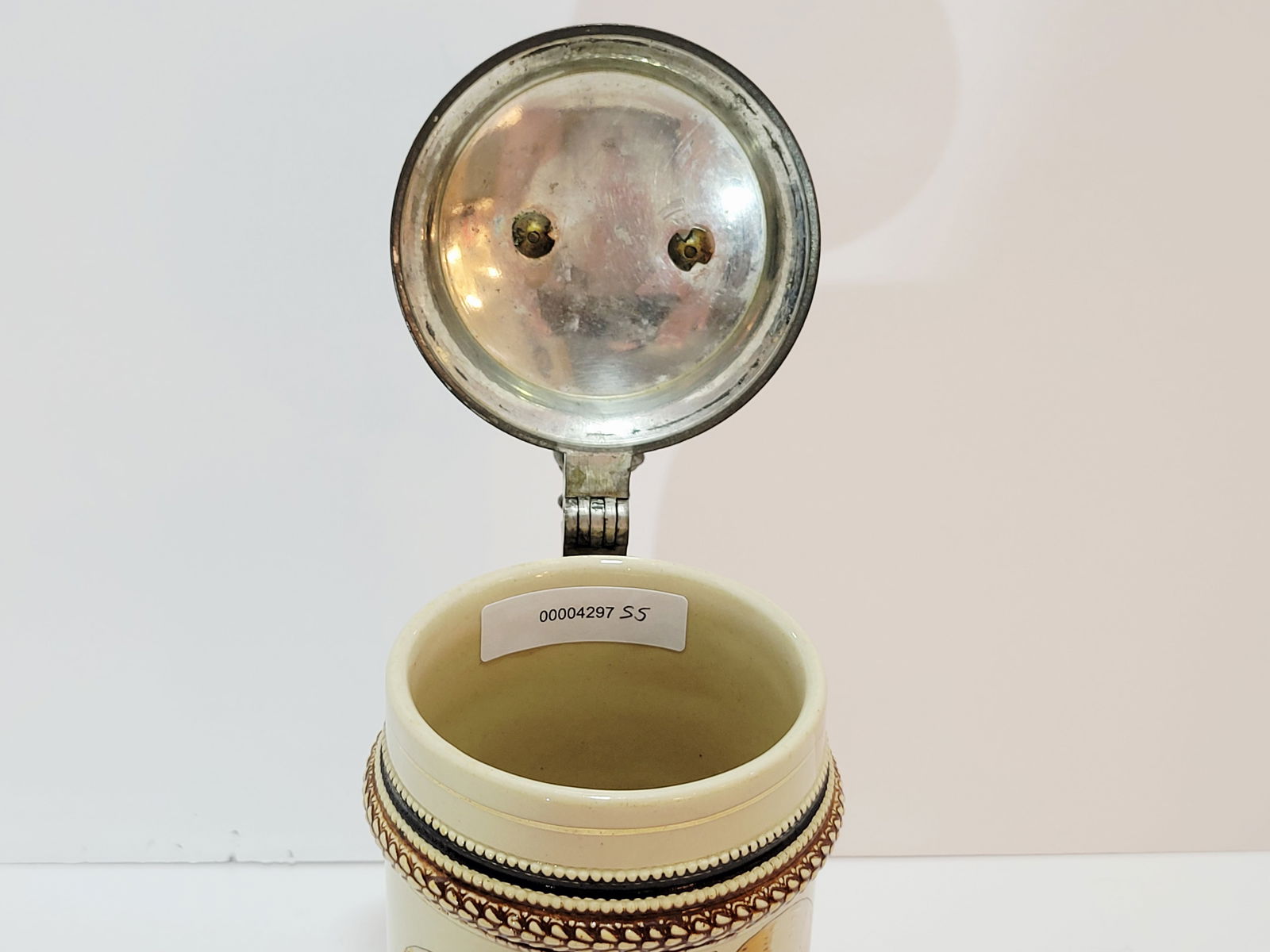 Pottery Stein, German Beer Stein, Bowling Stein - 9