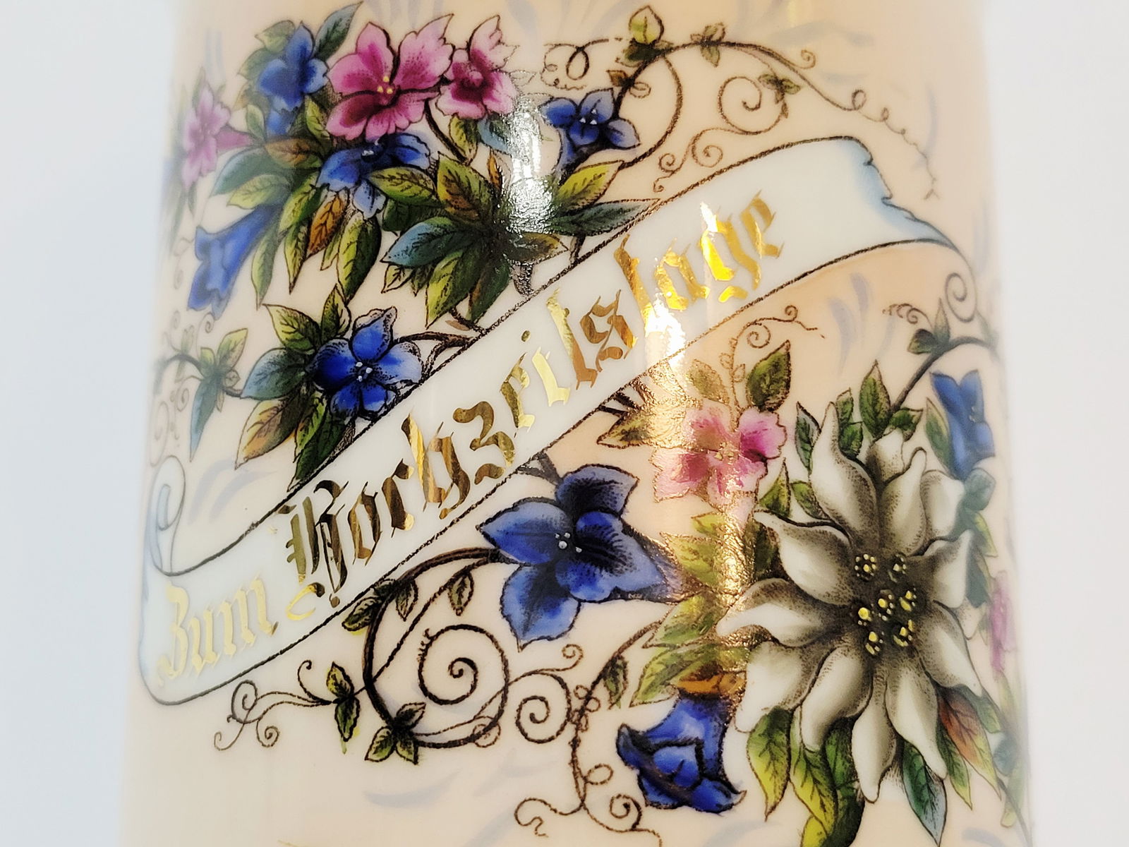 Porcelain Stein, German Beer Stein, Presentation Stein - 6