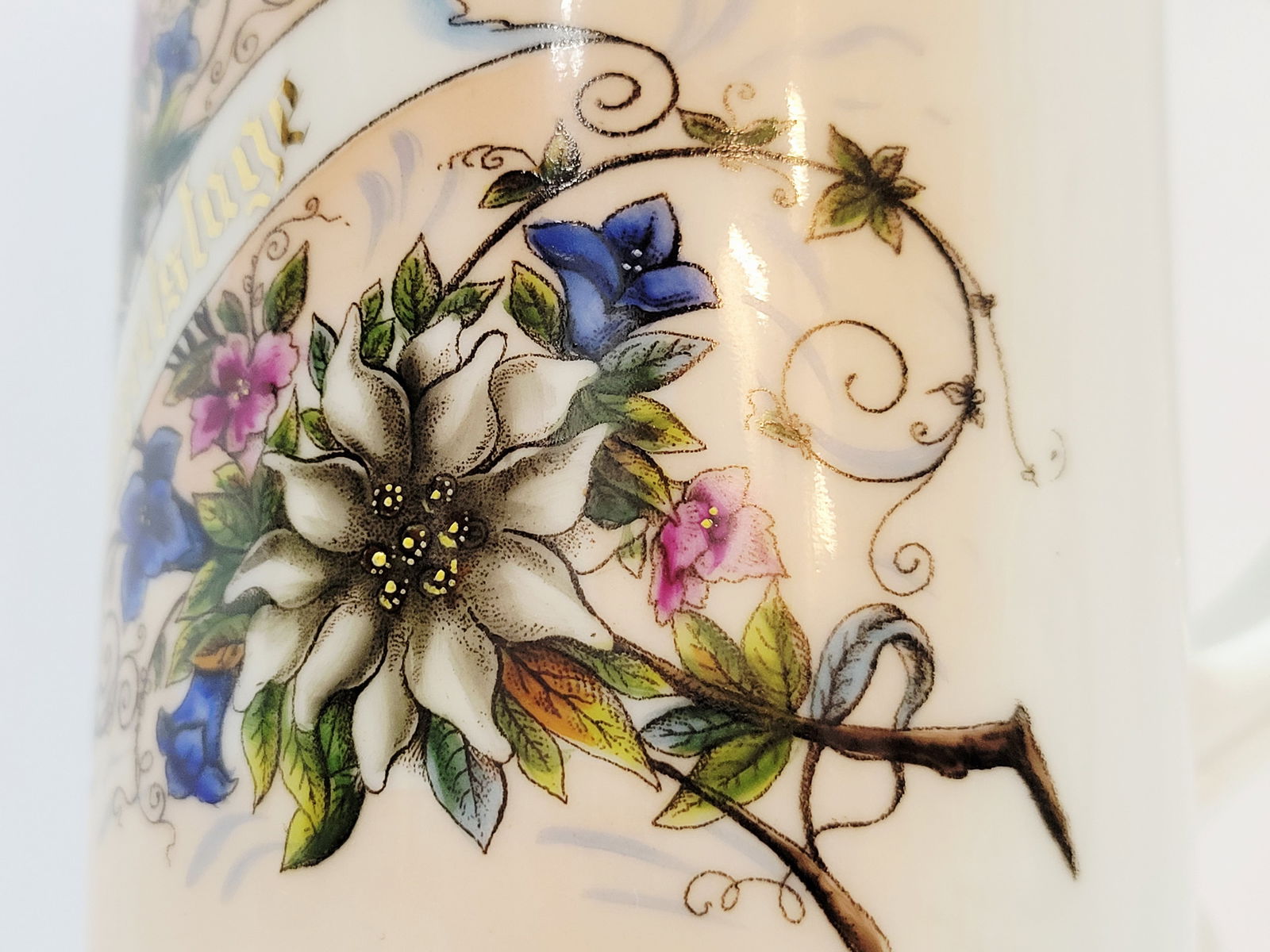 Porcelain Stein, German Beer Stein, Presentation Stein - 7