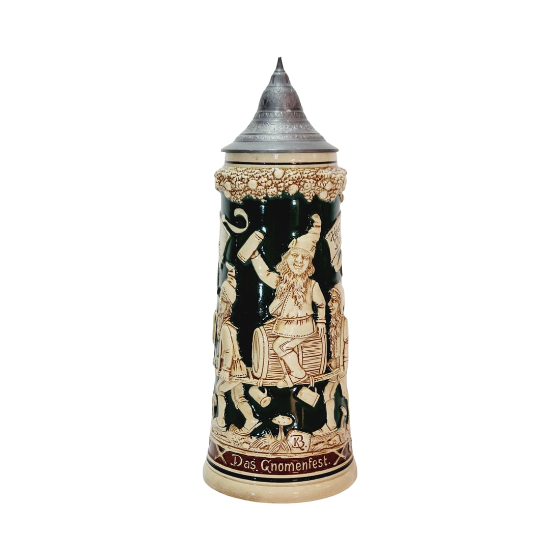 Matthias Girmscheid Stein #1046, German Beer Stein, The Gnome Festival (1 of 13)