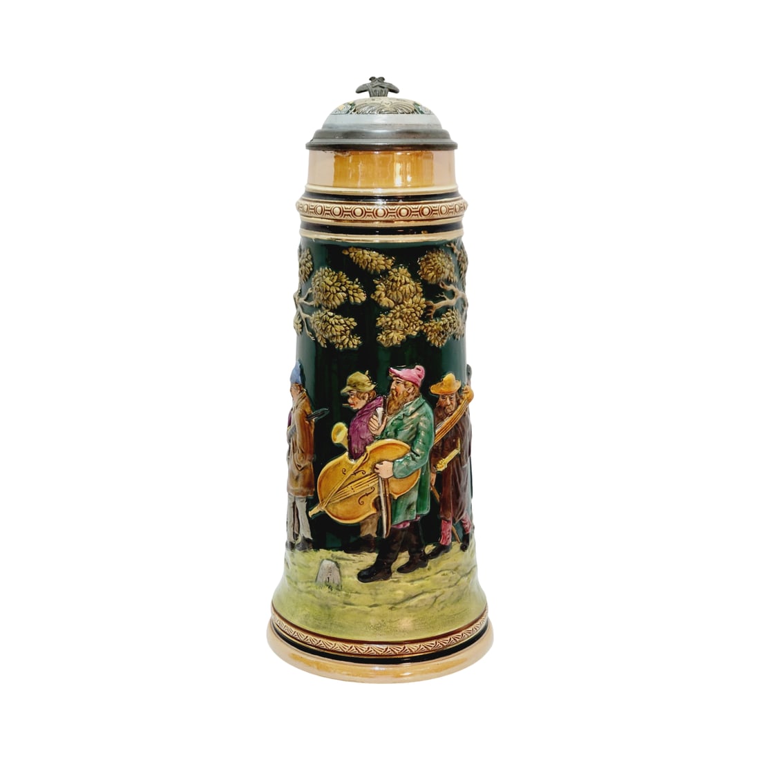 Dumler & Breiden Stein #683, German Beeer Stein, Bremen Town Musicians (1 of 14)