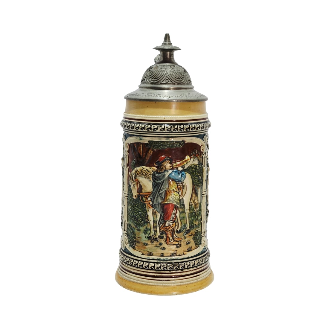 J.L. Knoedgen Stein #431, German Beer Stein, Farewell (1 of 14)