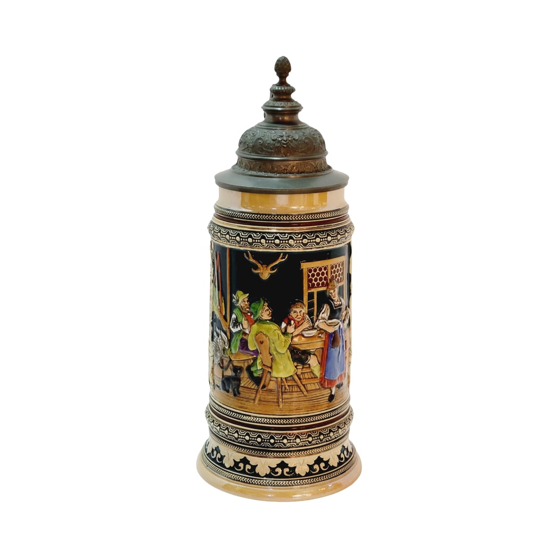 Marzi & Remy Stein #243, German Beer Stein, Tavern Scene (1 of 10)