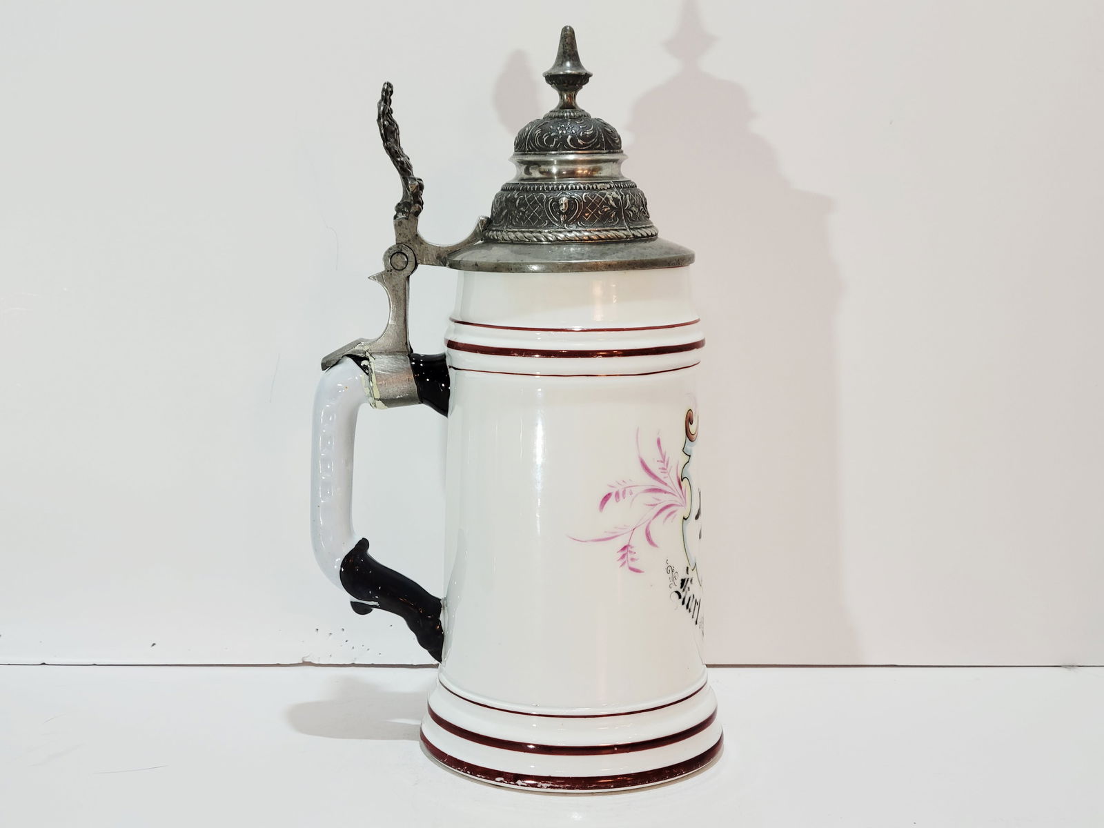 Antique Stein, German Beer Stein, Bootmaker Occupational Stein - 2