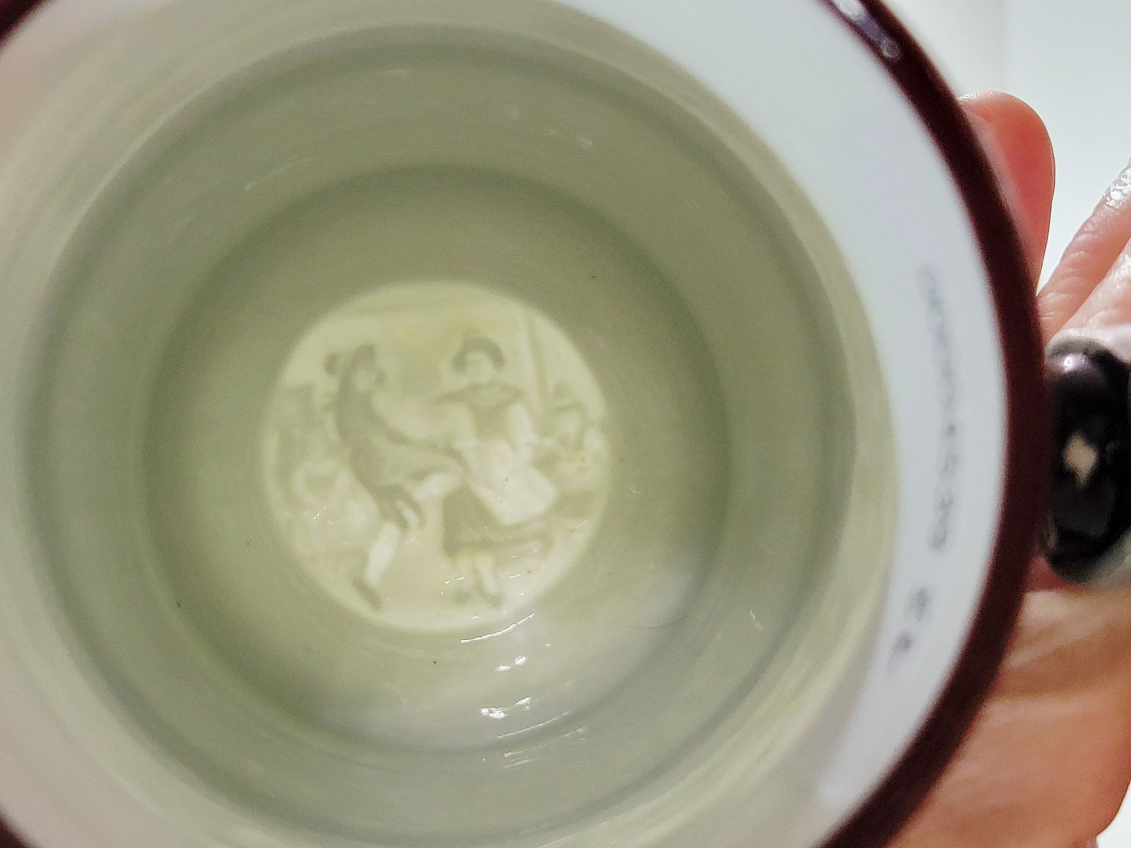 Antique Stein, German Beer Stein, Bootmaker Occupational Stein - 6