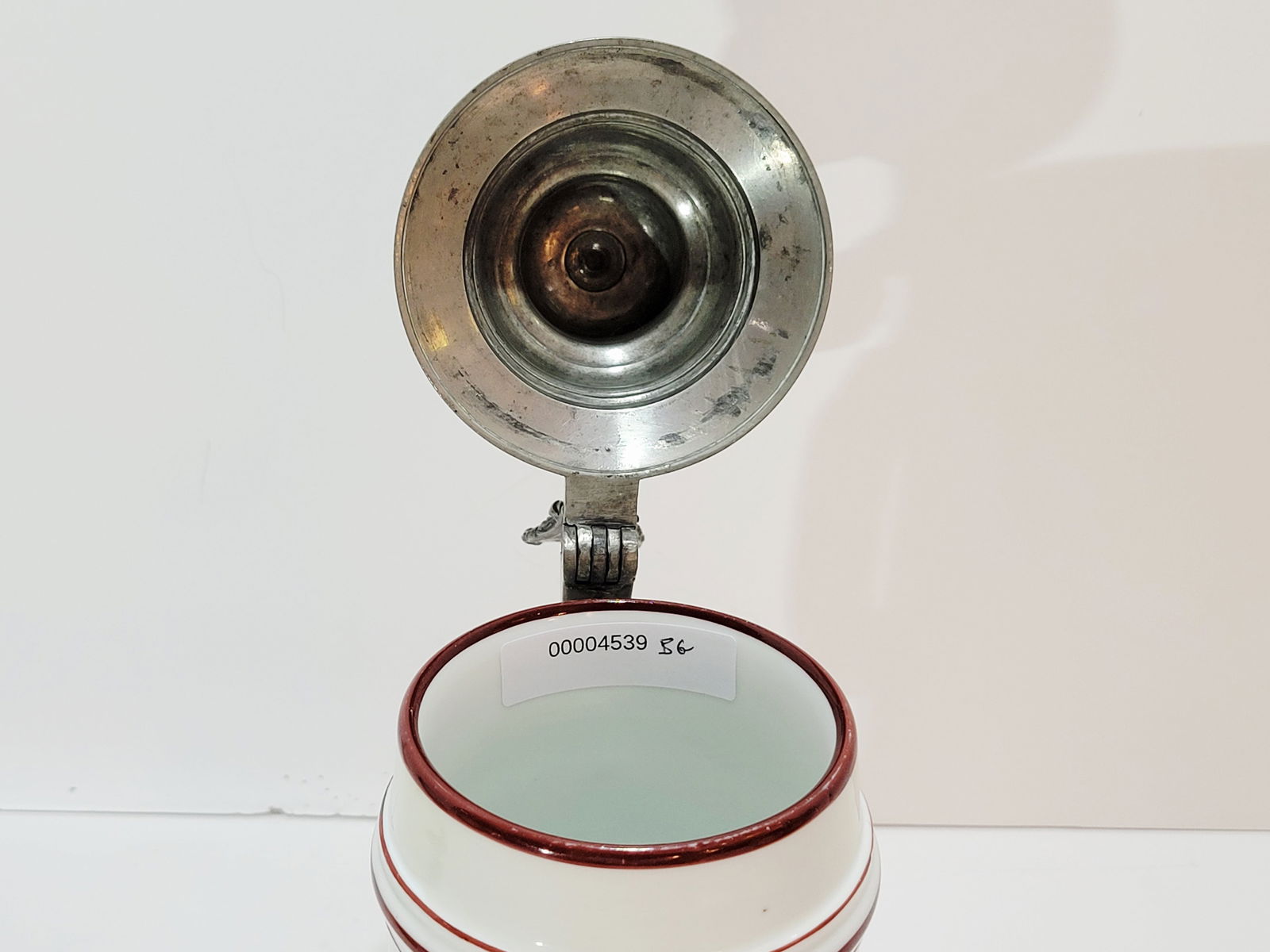 Antique Stein, German Beer Stein, Bootmaker Occupational Stein - 7