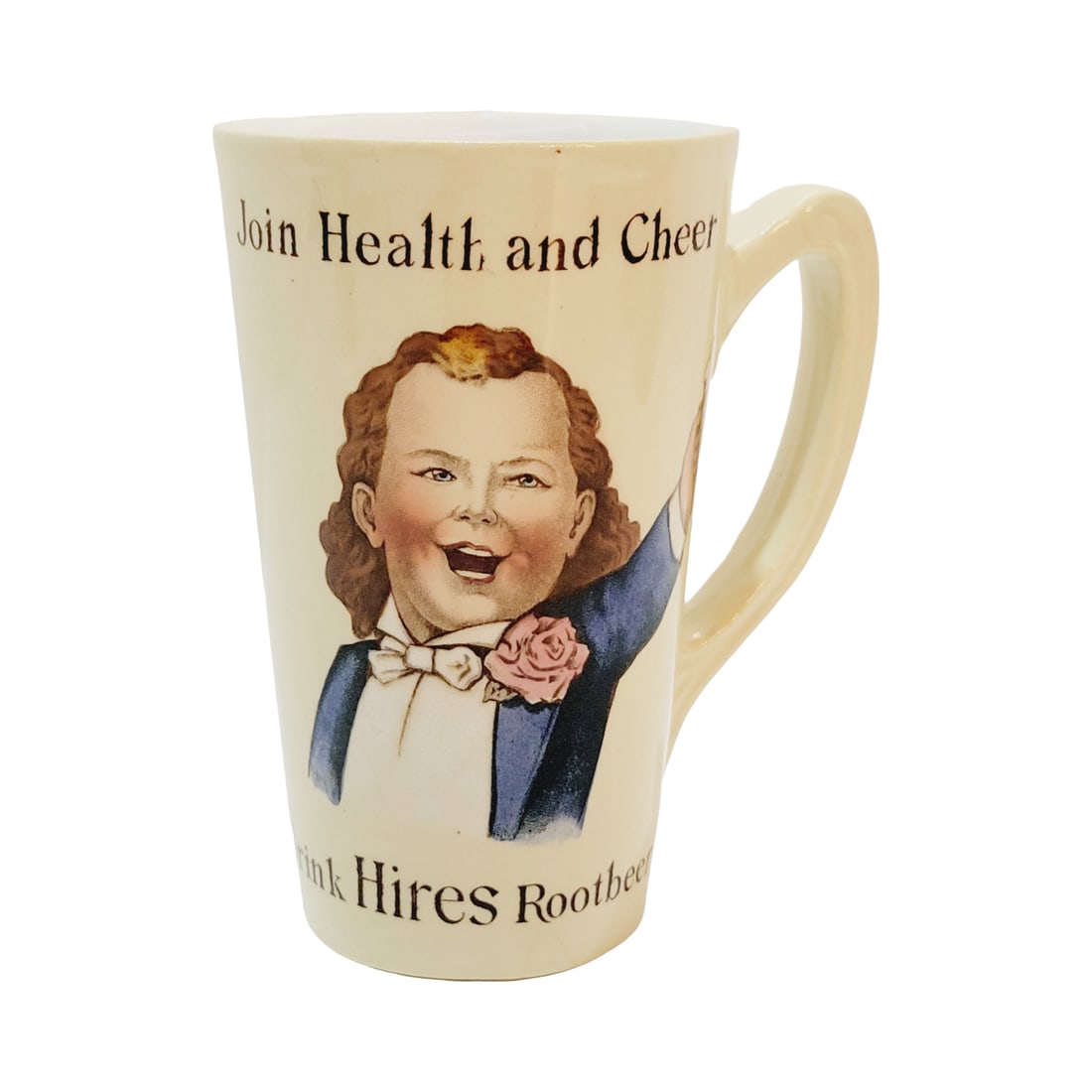 Villeroy & Boch Mettlach #301, German Beaker, Hires Root Beer Mug (1 of 5)