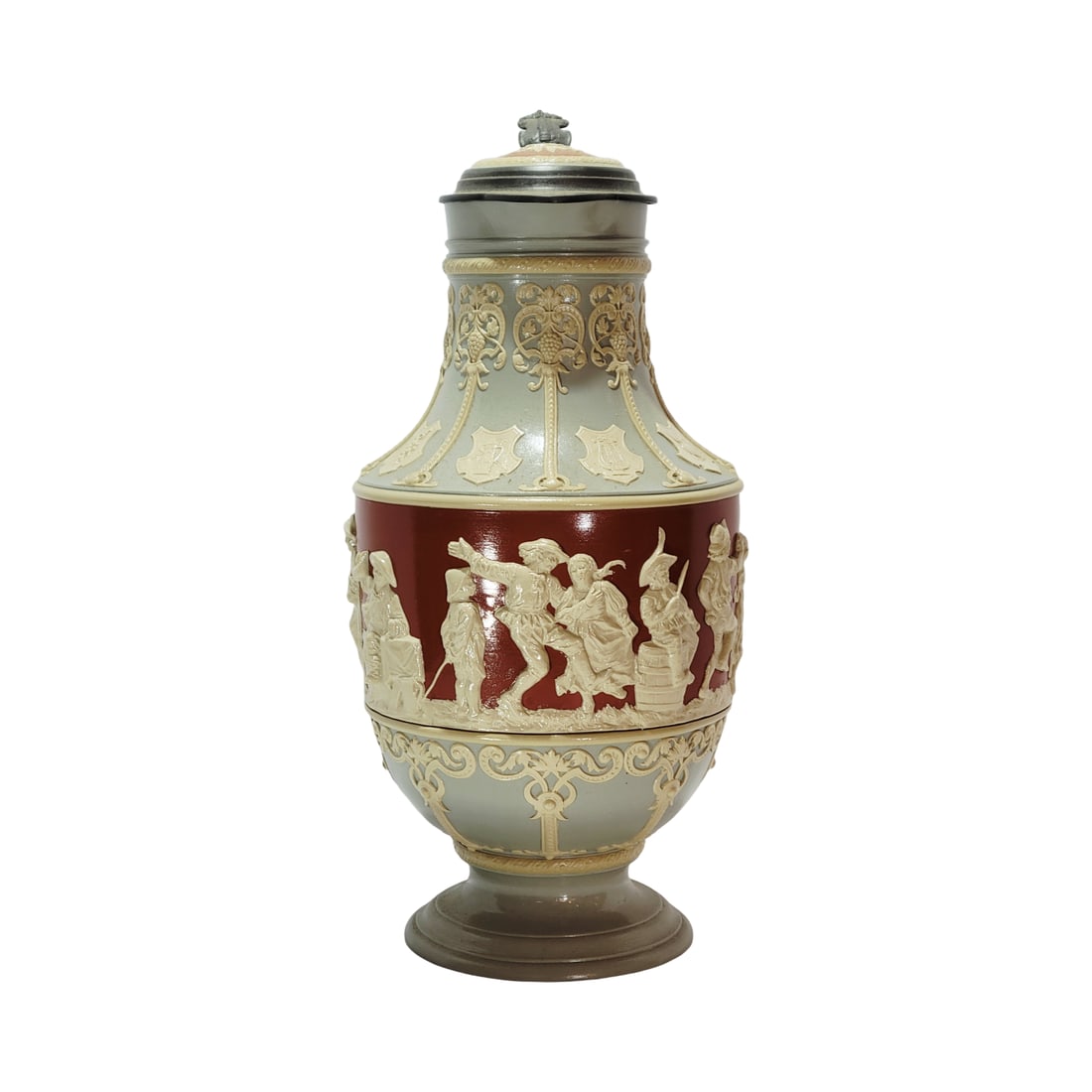 Mettlach Stein #2085, German Beer Stein, Peasant Dance (1 of 16)