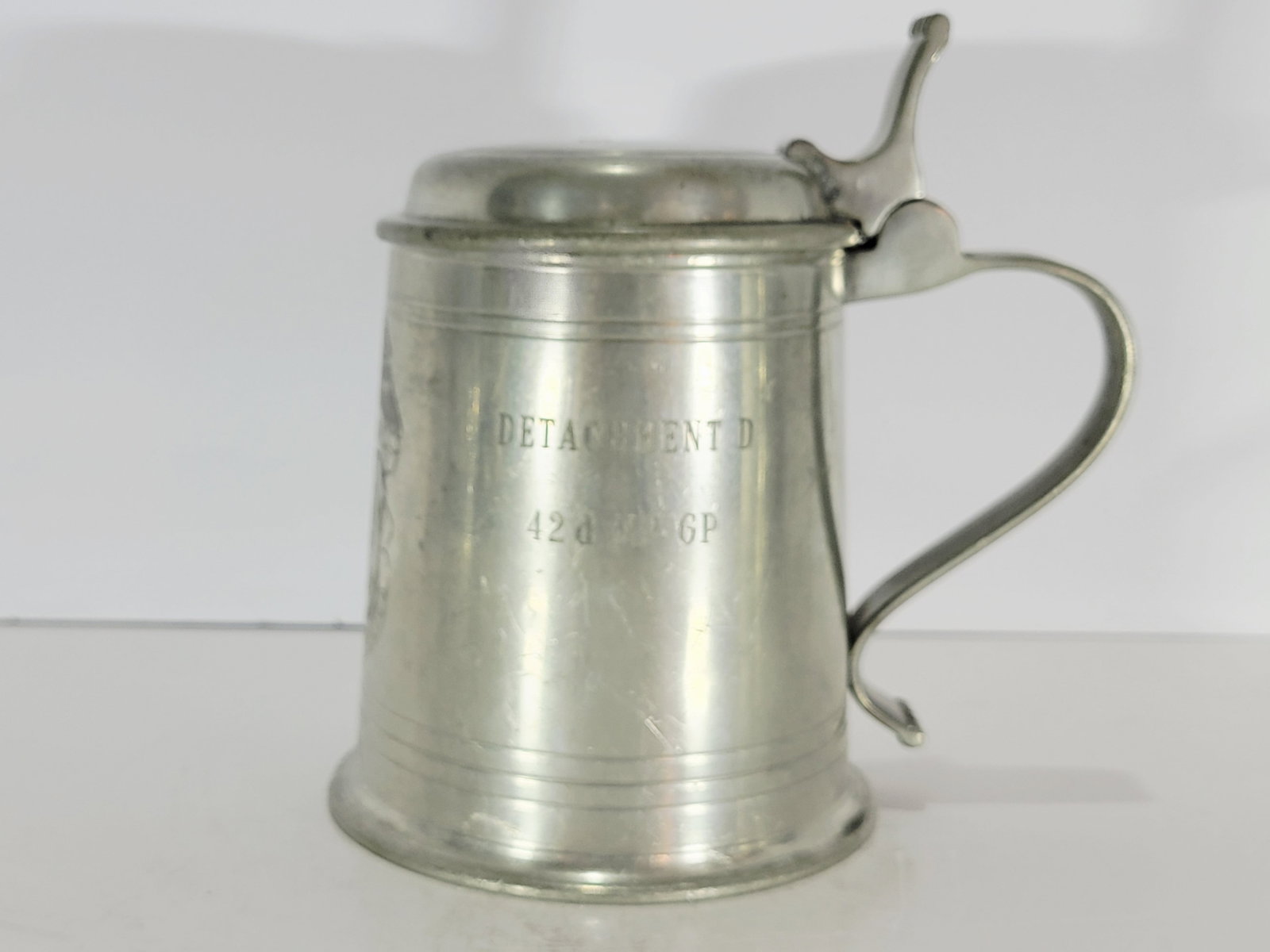 Pewter Stein, German Beer Stein, Presentation Stein - 3