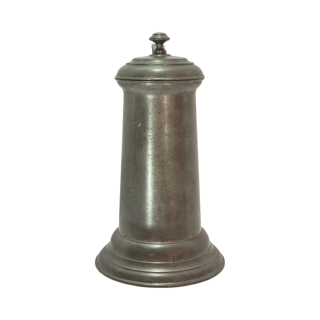 Pewter Stein, German Beer Stein, Flared Tapered Stein (1 of 13)