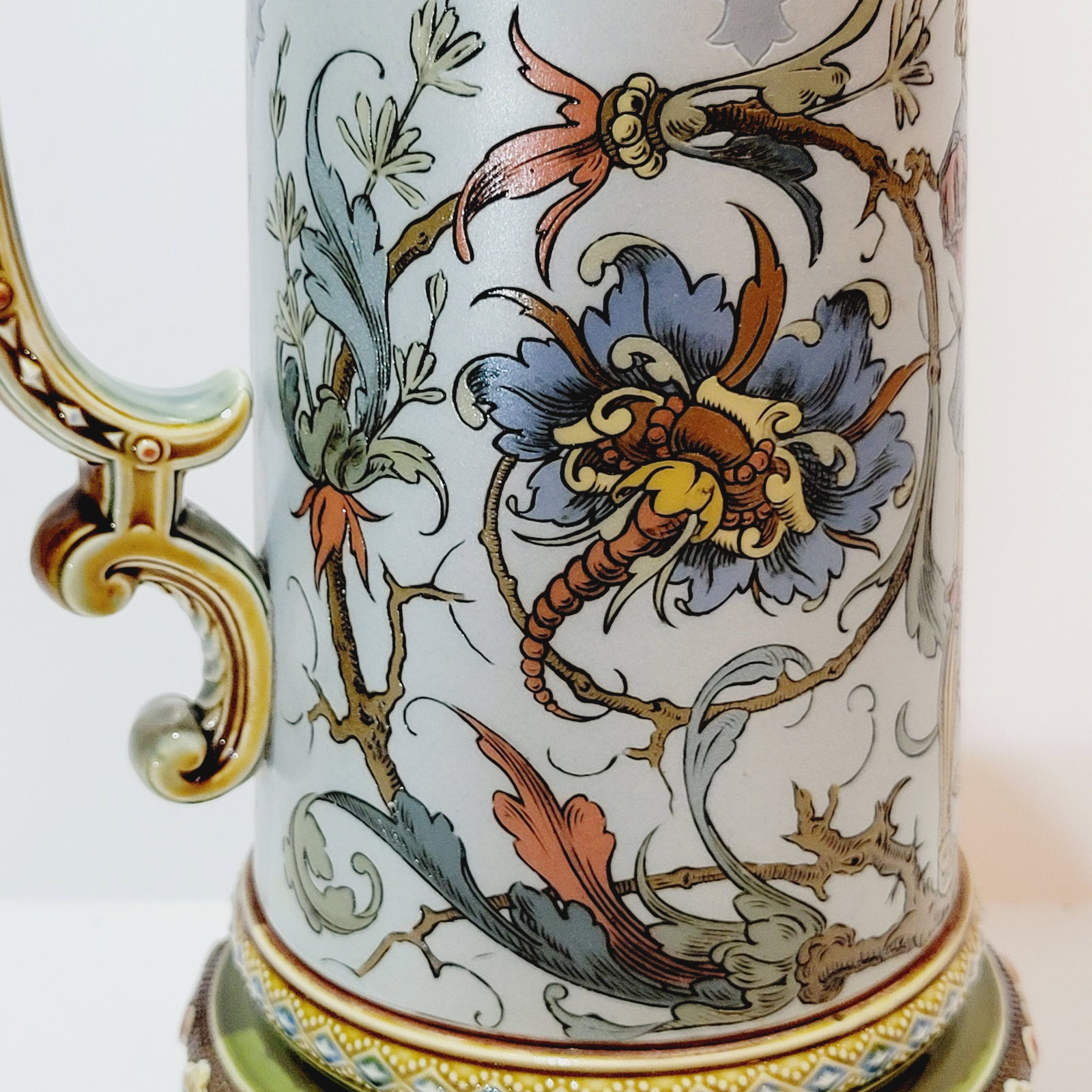 Villeroy & Boch Mettlach Stein #1734, German Beer Stein, Lovers Stein - 5