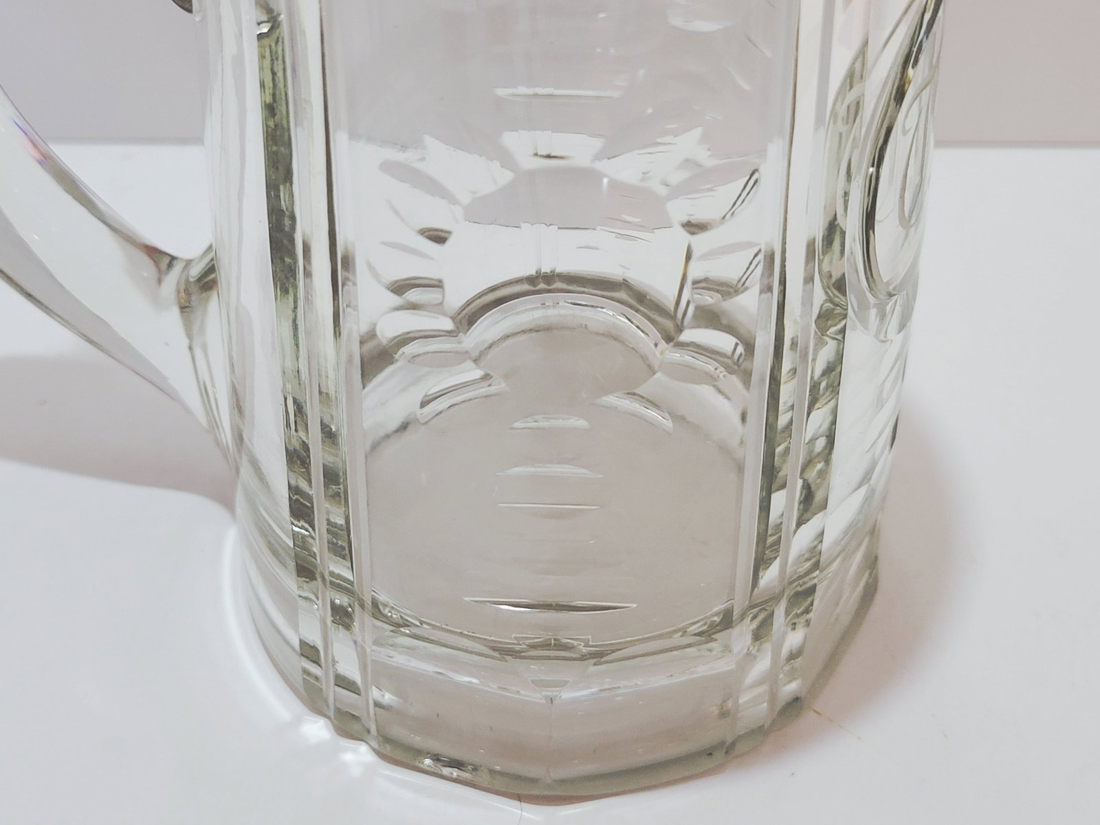 Glass Stein, Bohemian Beer Stein, Initial Stein - 6