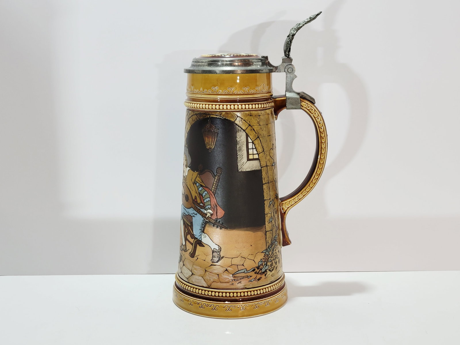 Villeroy & Boch Mettlach Stein #2780, German Beer Stein, Lovers - 3