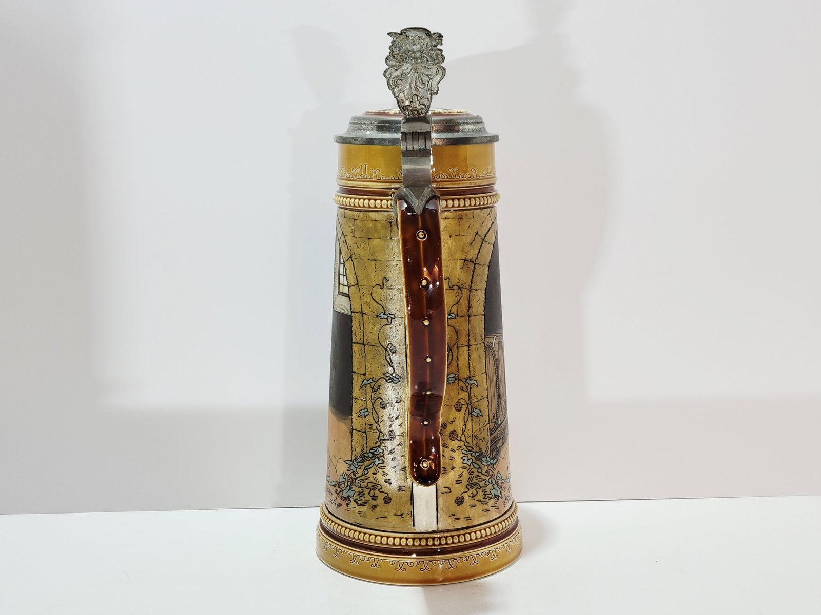 Villeroy & Boch Mettlach Stein #2780, German Beer Stein, Lovers - 4