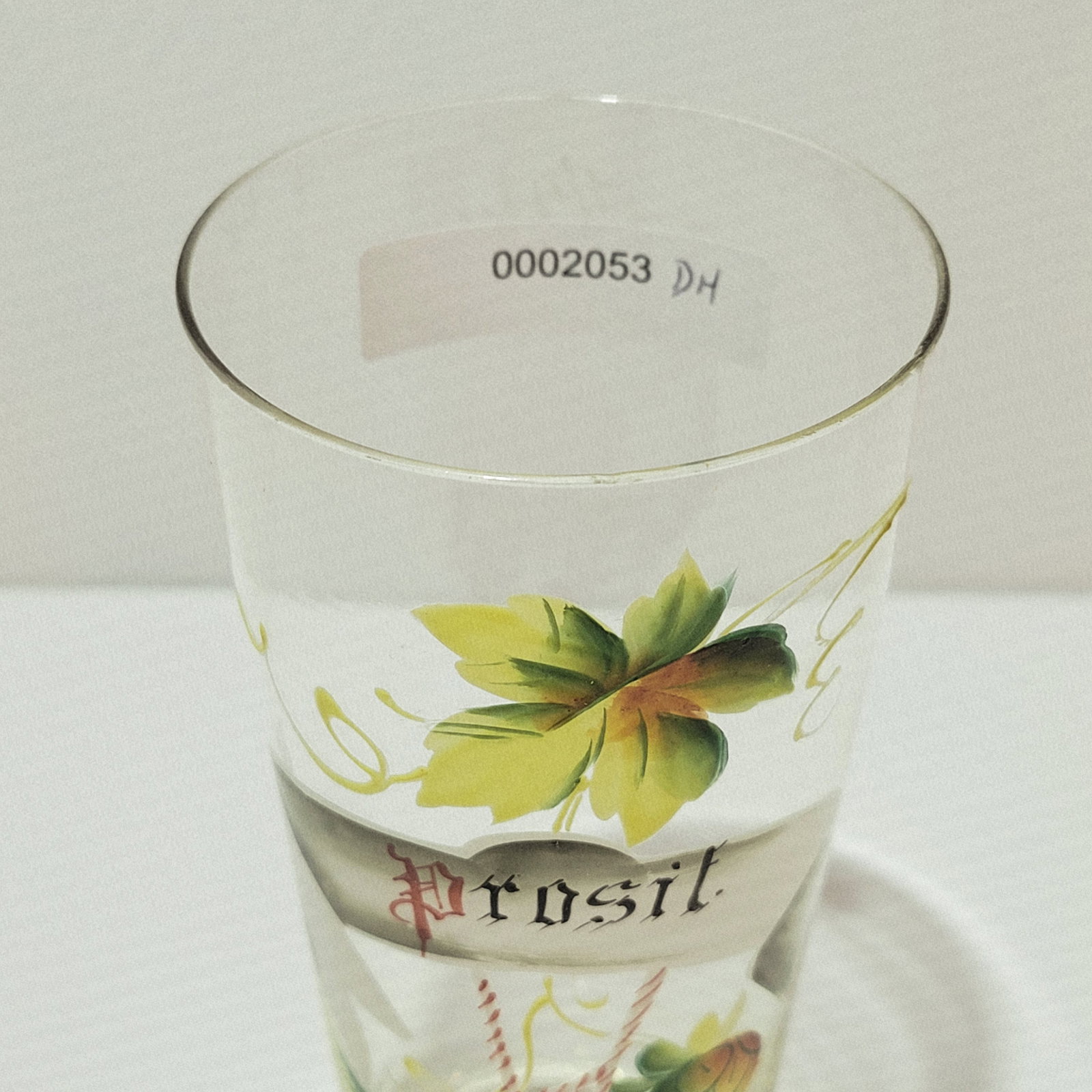 Glass Beaker, German Beaker, Small Prosit Beaker - 7