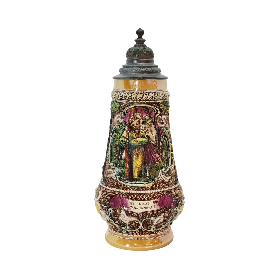 Adolf Diesinger #575, German Beer Stein, Man and Woman (1 of 11)