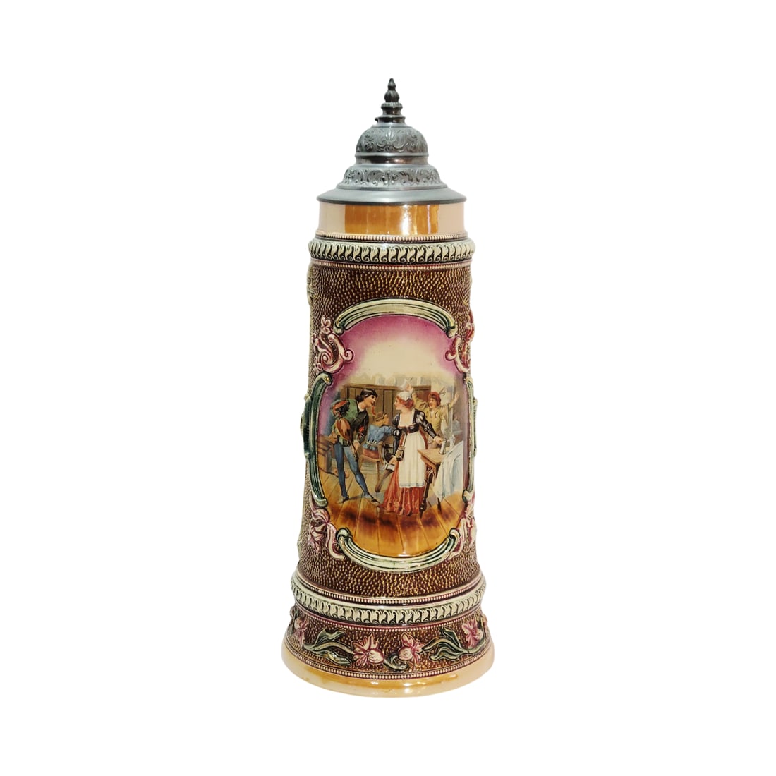 Adolf Diesinger #651, German Beer Stein, Festive Tavern Scene (1 of 12)