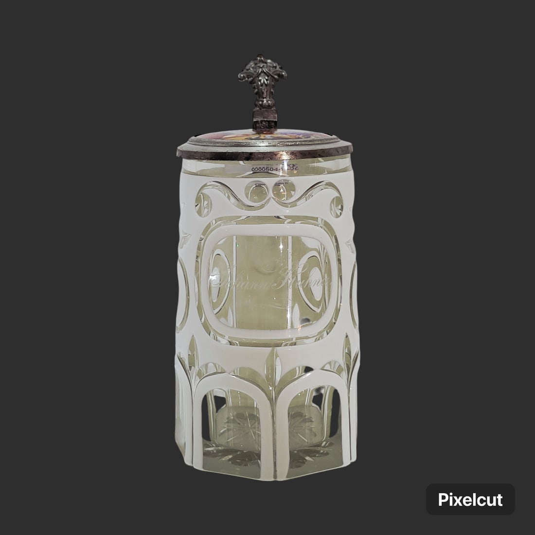 Glass Stein, German Beer Stein, Mosaic Cut Beer Stein (1 of 15)