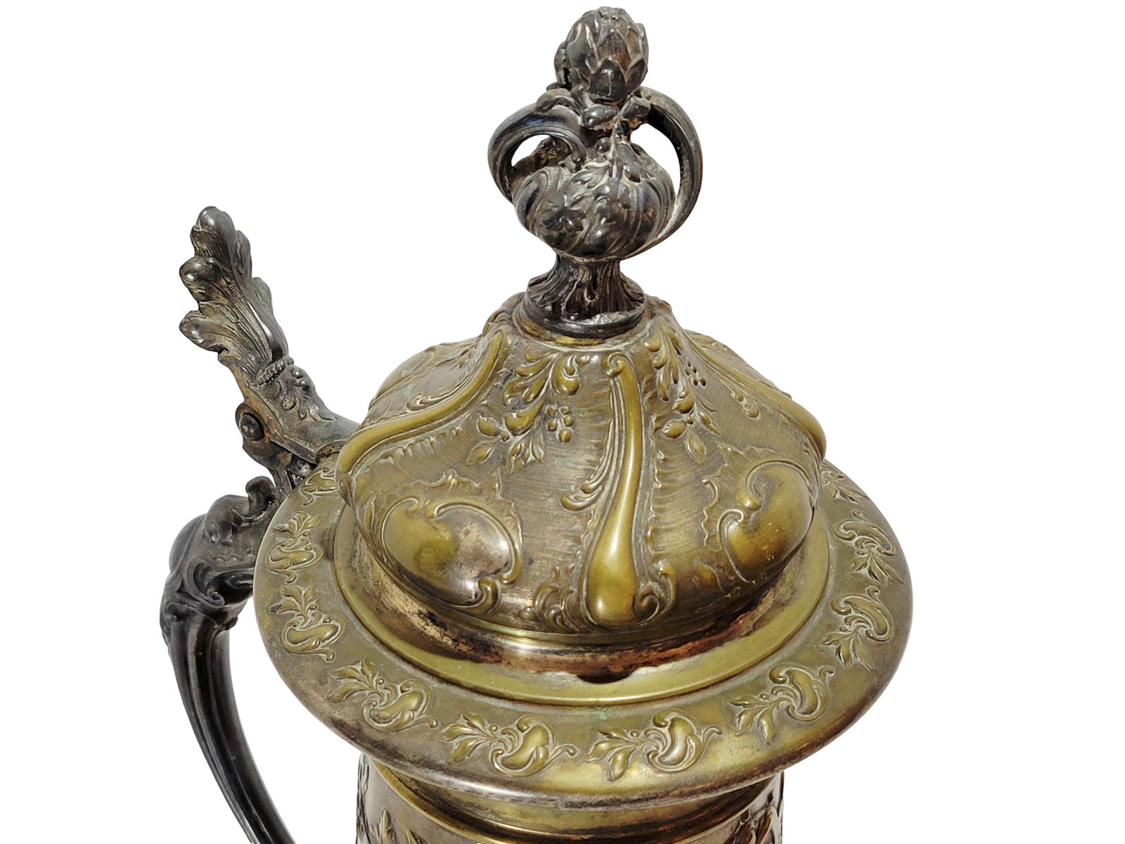 Brass Stein, German Beer Stein, Presentation Stein - 11
