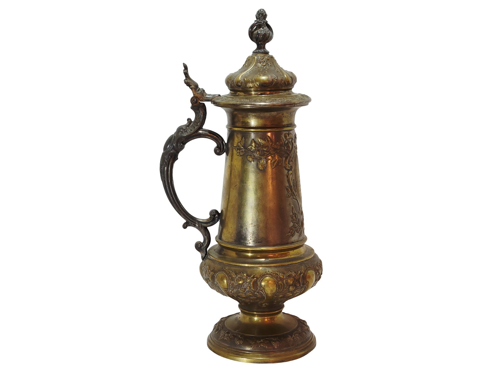 Brass Stein, German Beer Stein, Presentation Stein - 2